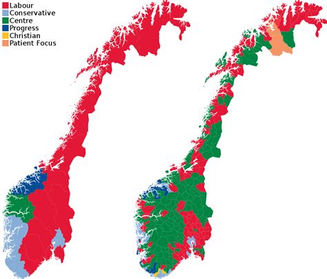 Norway. Legislative Election 2021 - Electoral Geography 2.0