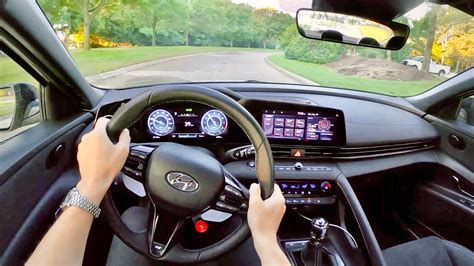 2022 Hyundai Elantra N (Manual) - POV Driving Impressions - YouTube