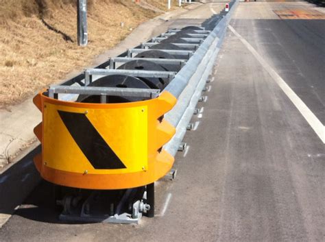 Universal TAU-II™ Crash Cushion - ACP Road Barriers and Guardrails