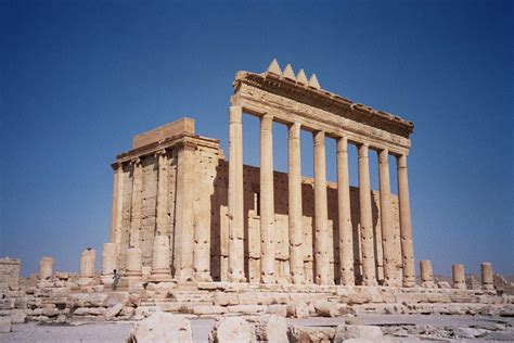 Temple of Bel, the main shrine | Palmyra, Temple ruins, Palmyra temple