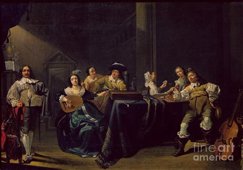 Merry Company Painting by Jacob Duck - Fine Art America