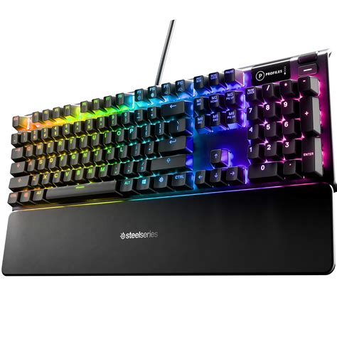 SteelSeries Apex 5 Hybrid Mechanical Gaming Keyboard – Per-Key RGB ...