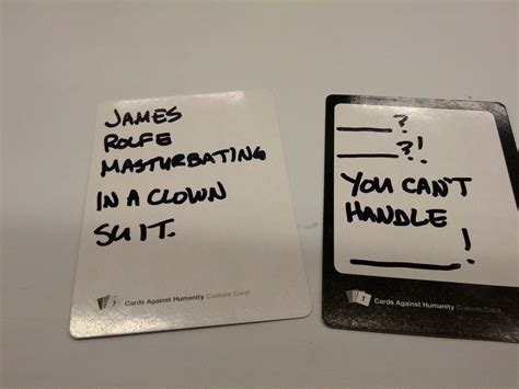 Custom Cards Against Humanity Cards – WIL WHEATON dot NET