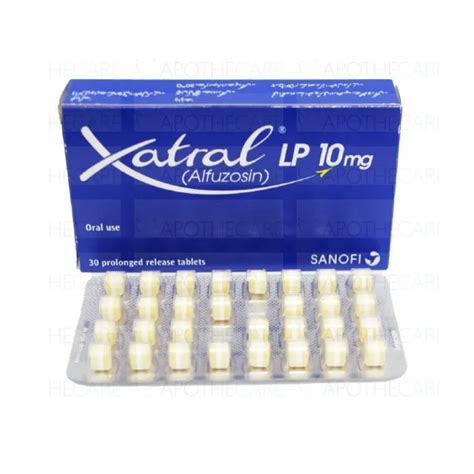 Xatral LP 10mg Tablet: View Uses, Side Effects, Price And Substitutes ...