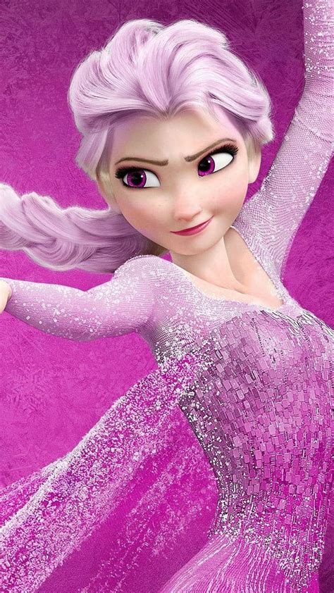 Princess Wala, Pink Elsa Frozen Let It Go, disney, HD phone wallpaper | Peakpx