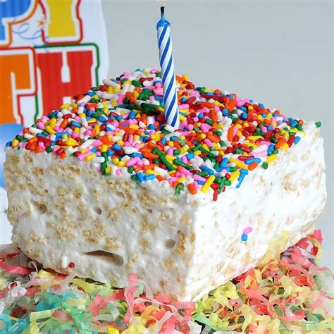 It's Your Birthday Marshmallow Crispycakes by The Crispery Crispy Cakes - Goldbelly