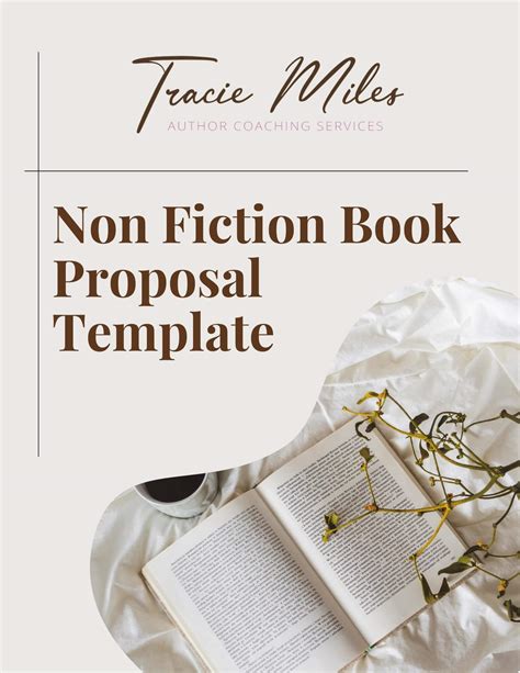 Non Fiction Book Proposal Template - Tracie Miles