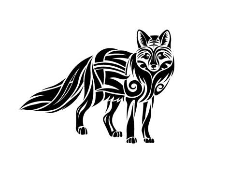 Tribal Fox Tattoo by CoyoteHills on DeviantArt