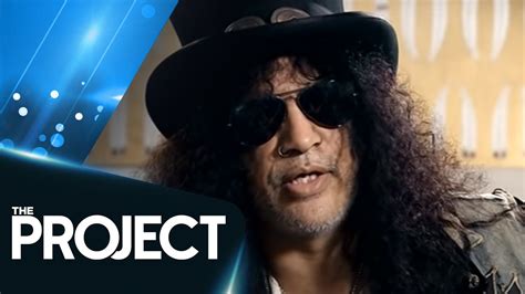 Slash opens up in first TV interview in years | The Project NZ - YouTube