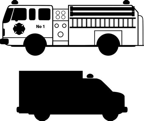 SVG > engine emergency vehicle ambulance - Free SVG Image & Icon. | SVG Silh