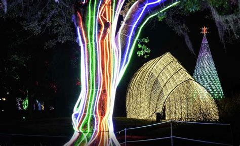 Immersive Houston Botanic Garden light show opens for winter - Houston Botanic Garden