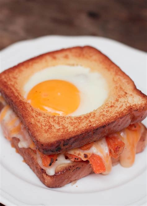 Recipe: Grilled Cheese Breakfast Sandwich | Kitchn