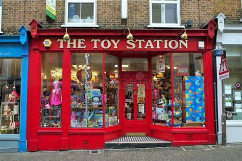 The Toy Station Shop editorial stock photo. Image of commerce - 169973738