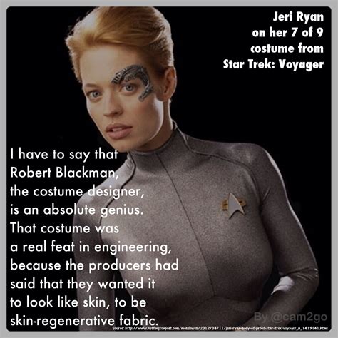 Jeri Ryan on her 7 of 9 costume from Star Trek: Voyager days | Star ...