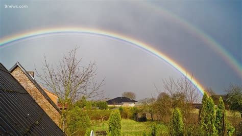 The science behind color patterns in a double rainbow | 9news.com