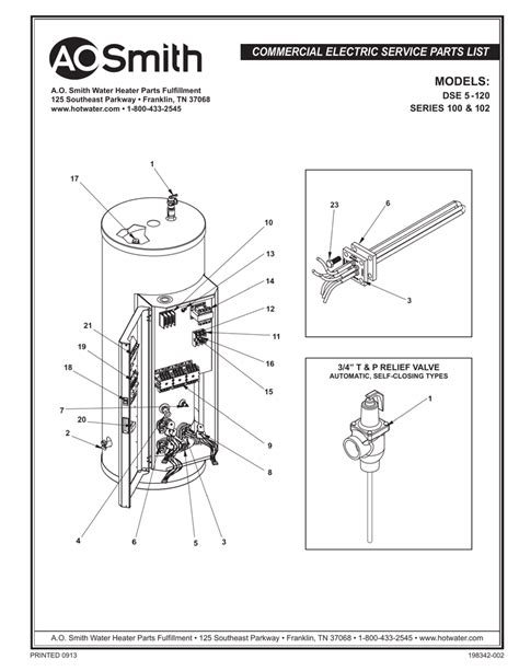 Ao Smith Gas Water Heater Wiring Diagram - Wiring Diagram