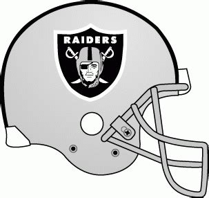 Los Angeles Raiders Helmet - National Football League (NFL) - Chris ...