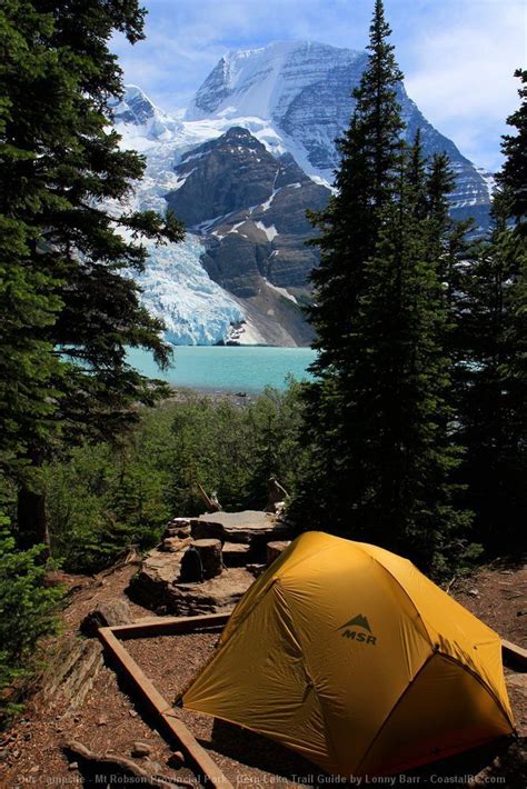 Our Campsite - Mt Robson Provincial Park - Berg Lake Trail Guide by ...