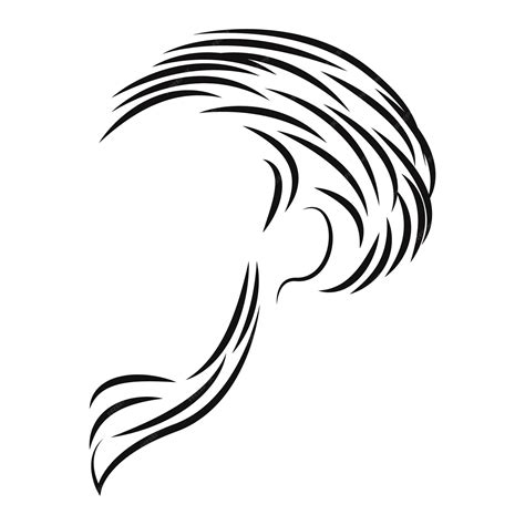 Premium Vector | Hair logo vector illustration