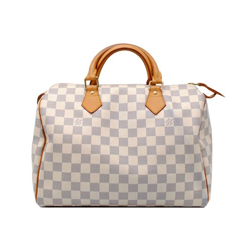 Louis Vuitton Speedy 30 Damier Azur - CreditAmanet