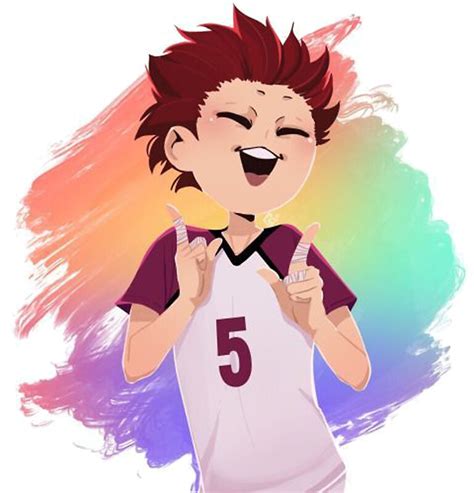 "Haikyuu!! Tendo Satori" Stickers by Victoria Shave | Redbubble