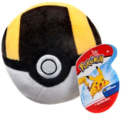 Pokemon Pokeball Ultra Ball Plush - Walmart.com