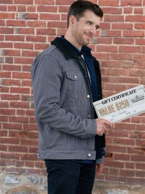 Dan Jeannotte Our Christmas Mural 2023 Shearling Jacket - New American ...