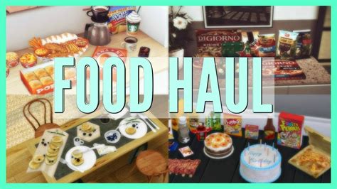 Food Haul - CC Shopping | Must Have Mods | Food Clutter For More ...