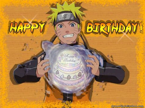 Happy Birthday Naruto Wallpapers - Top Free Happy Birthday Naruto ...