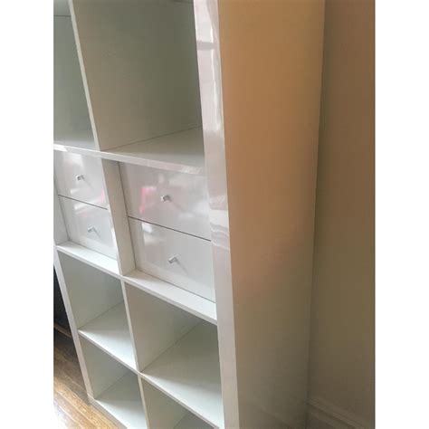 Ikea Expedit White Bookshelf - AptDeco