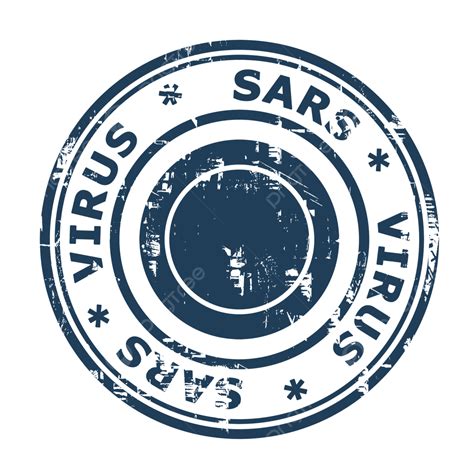 Sars Virus Stamp Used Sars, Button, Round, Symbol PNG Transparent Image ...