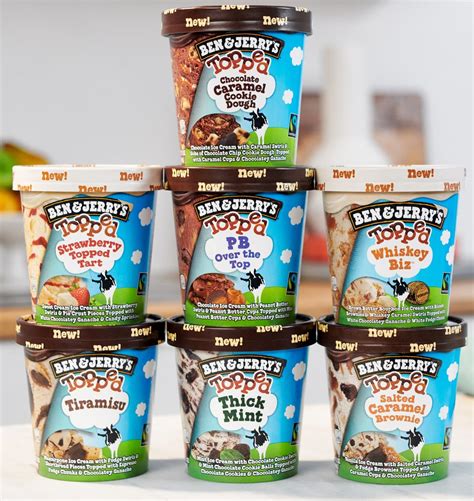 Ben & Jerry's 7 New Topped Ice Cream Flavors | Photos | POPSUGAR Food