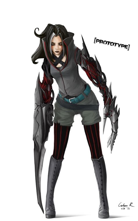 Female Prototype by CohenR on DeviantArt