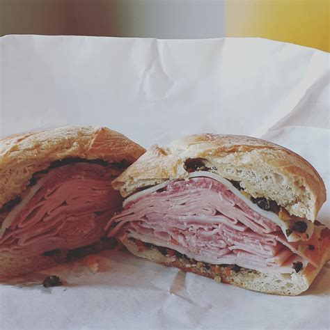 Muffuletta from Mozzo Deli in Charleston, SC. - Dining and Cooking