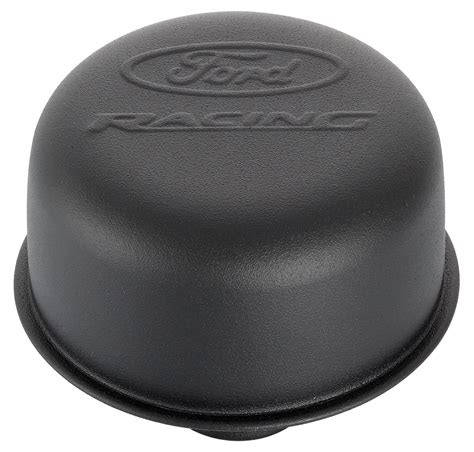 FORD RACING AIR BREATHER CAP, BLACK CRINKLE, PUSH-IN - Ford Motorsport