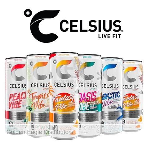 Celsius® Energy Drink Flavors – 12 Cans / Case - Golden Eagle Distributors