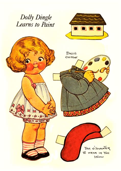 Dolly DIngle Vintage Paper Dolls