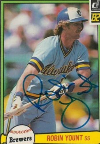 Robin Yount Autographs and Memorabilia | Sports, Baseball