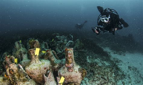 Greece’s first underwater museum opens ancient world to dive tourists ...