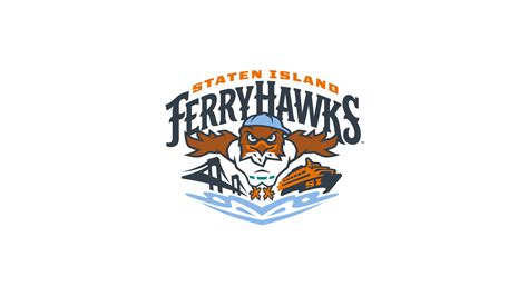 Brand New: New Logos for Staten Island FerryHawks by Skye Design Studios