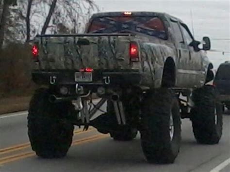 Redneck Lifted Truck