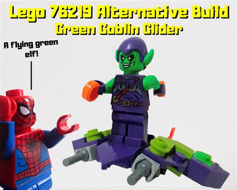 LEGO MOC Green Goblin Glider by Noob Builds Lego | Rebrickable - Build with LEGO