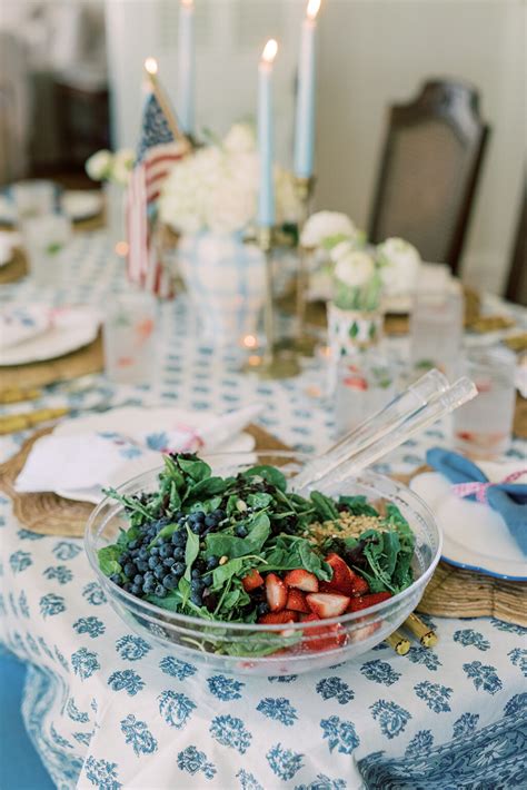 Memorial Day Tablescape - Sarah Tucker