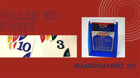 Phase 10 Twist Card Game Mattel W4732 Games Card Games tagumdoctors.edu.ph