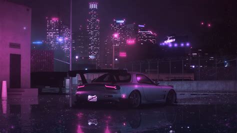 Aesthetic JDM City Wallpaper