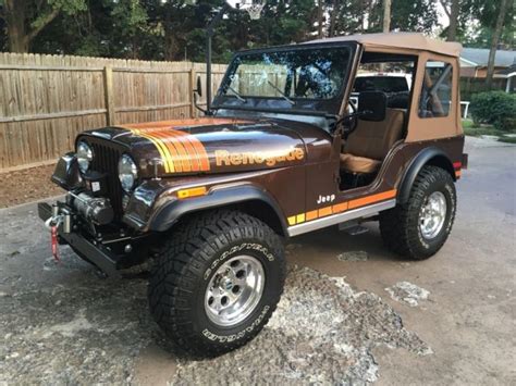 1979 Jeep CJ5 Renegade for sale - Jeep Renegade 1979 for sale in Anderson, South Carolina ...