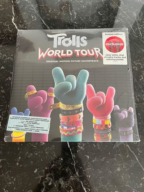 Trolls World Tour soundtrack. Vinyl lp. New, Hobbies & Toys, Music ...