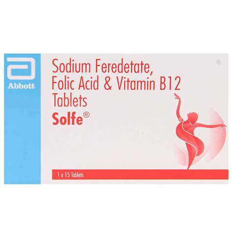 Solfe Tablet | Uses, Side Effects, Price | Apollo Pharmacy