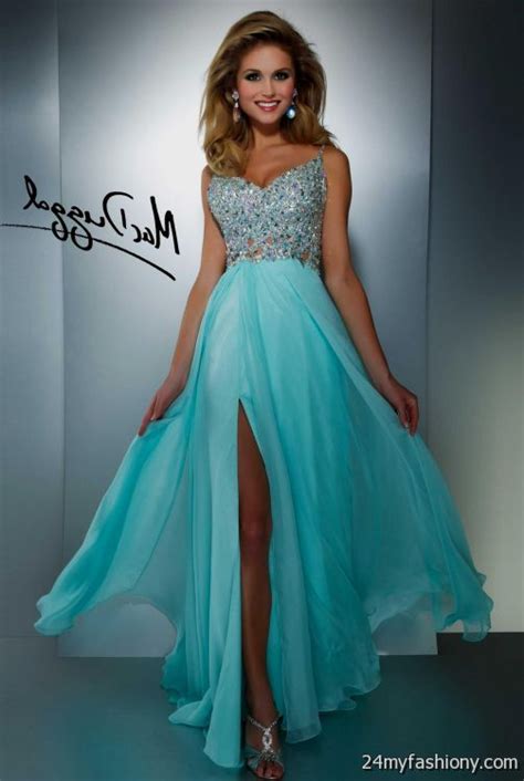 aqua green prom dress looks | B2B Fashion