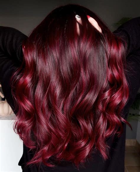 30 Posh Dark Red Hair Colors for an Enchanting Look - Hair Adviser